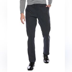 REISS Size 32 W. L)  Eastbury Slim Fit Chino Pants Blue Cotton Elastane